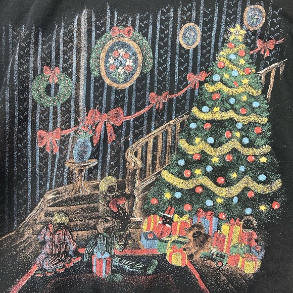 Vintage Christmas crewneck sweater - Picture 2 of 5